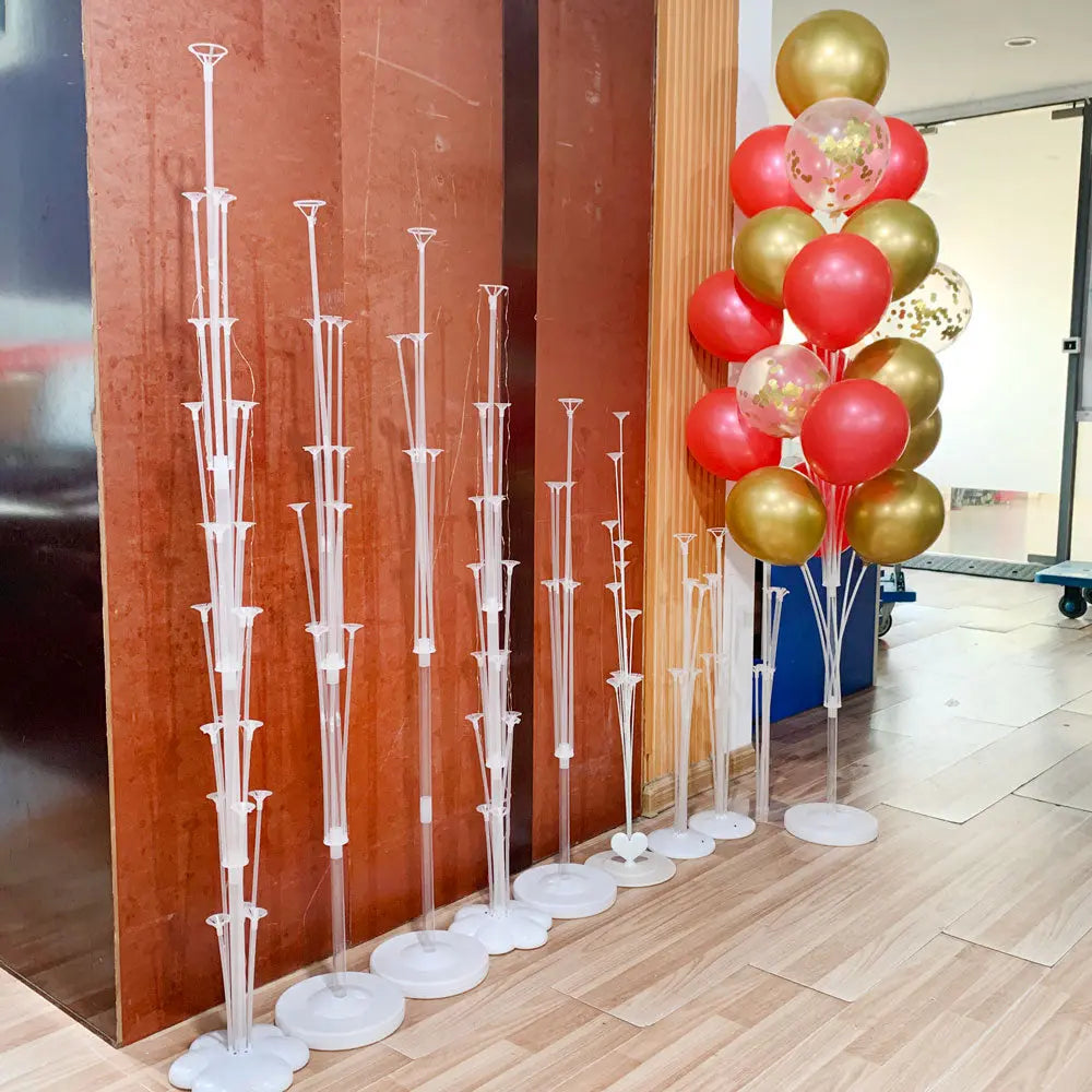 1/2Set Column Balloon Stand for Baby Shower Birthday Wedding Party Decoration Eid Baloon Arch Kit Pump Clip Ballons Accessories TheBridalShop