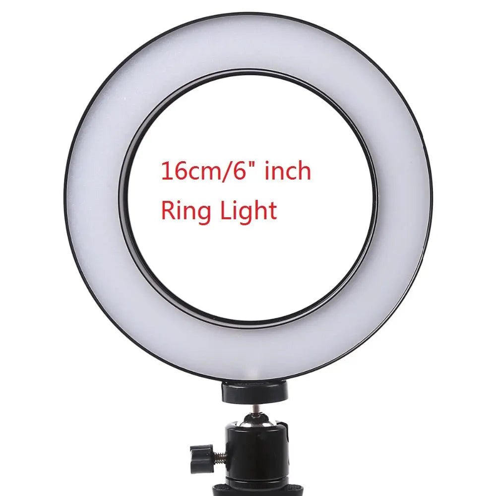 10 inch ring light with tripod LED Ring Light Selfie Ring Light with Stand for Youtube tik tok Live lighting photography TheBridalShop.au