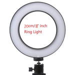 10 inch ring light with tripod LED Ring Light Selfie Ring Light with Stand for Youtube tik tok Live lighting photography TheBridalShop.au