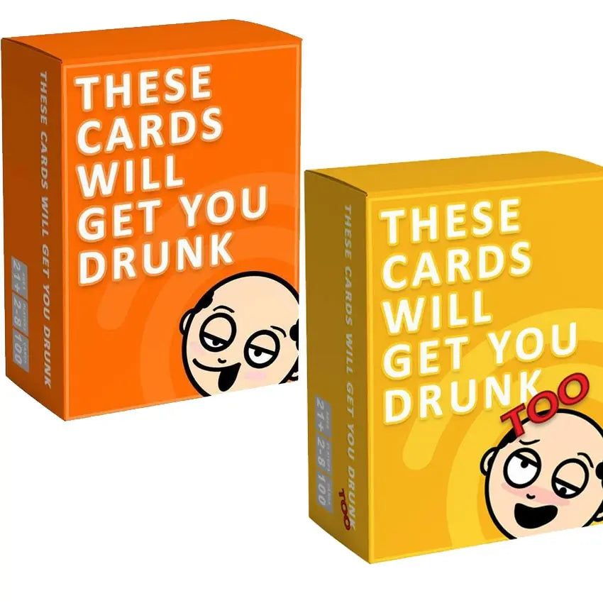 2-8 People Toys Board game card bar game card card drunk card first generation second generation poker Drunk Drink Card TheBridalShop.au
