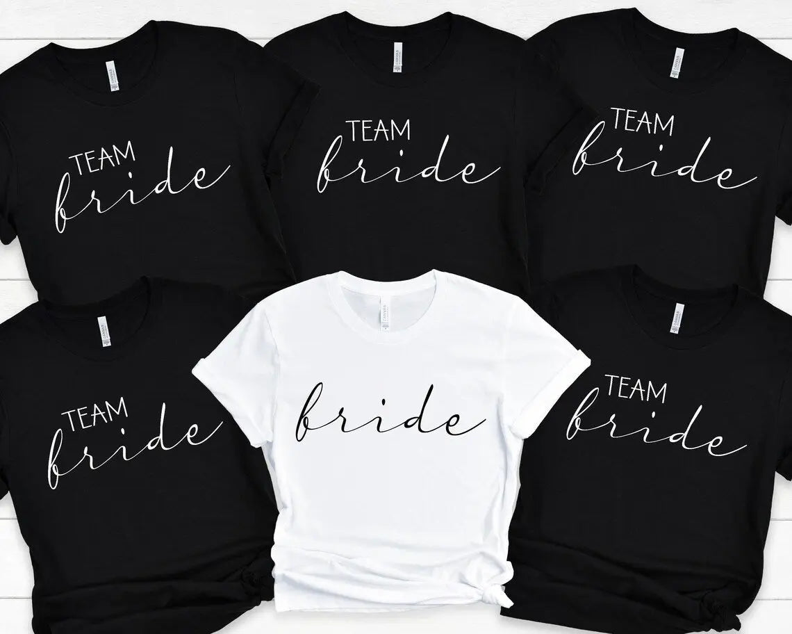 Bride Shirt Bride to Be Shirt Team Bride T-shirt Bride Gift Ideas Bridal Party Ideas Bachelorette Party TheBridalShop.au