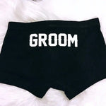 Groom to be Best Man Groomsman Proposal Gift Socks Panties Cap Wedding engagement bachelorette party bridal shower decoration TheBridalShop.au