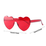 New Love Heart Shaped Glasses Headband Valentines Day Gifts Marrige Wedding Bachelor Party Decoration Hair Accessories TheBridalShop.au